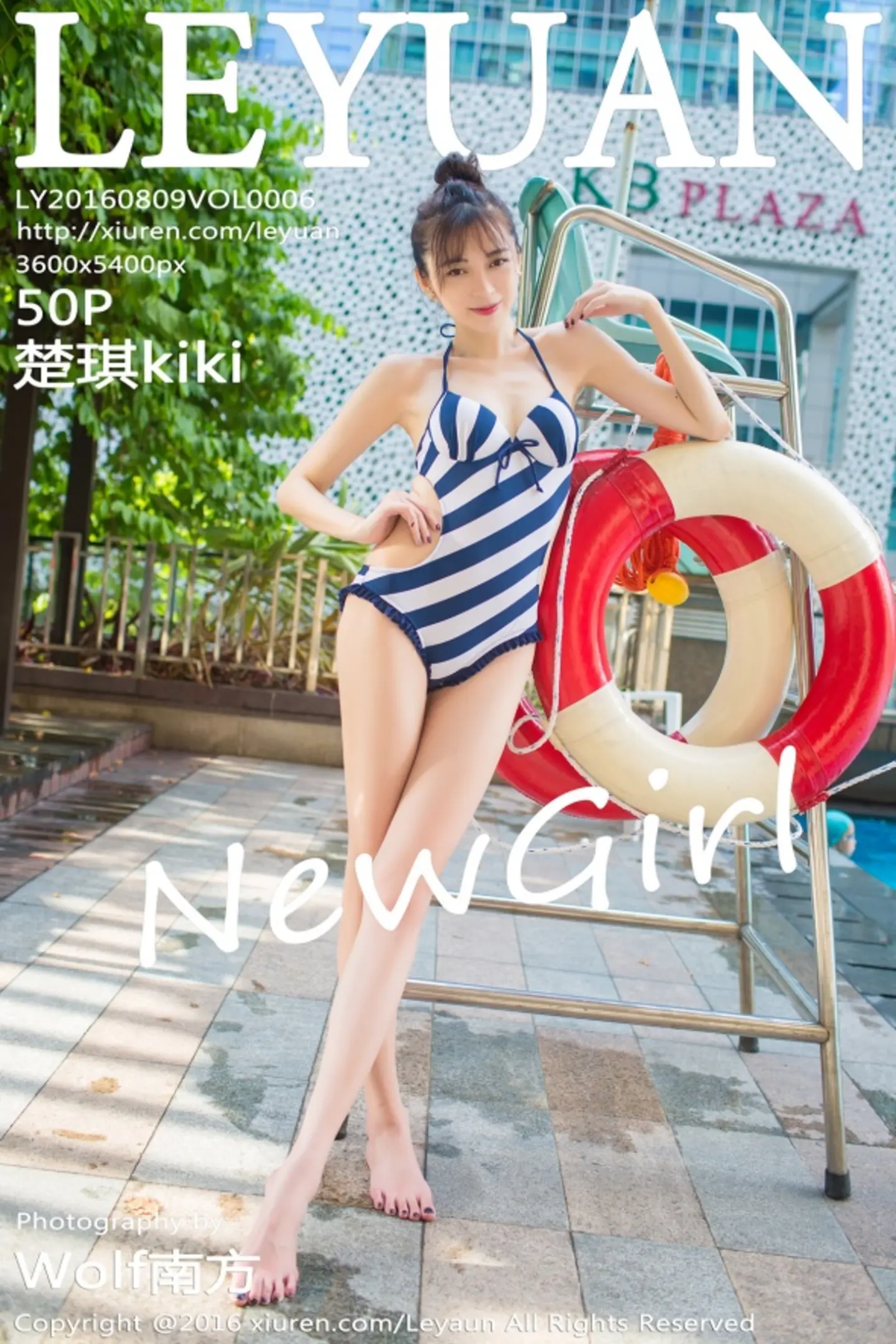 [LeYuan星乐园]Vol.006_嫩模楚琪kiki清新服饰白嫩美长腿性感写真50P-秀人网 - XiuRen.Xyz